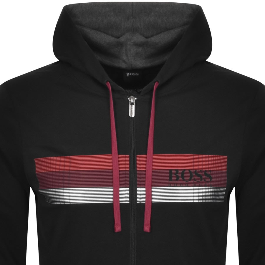 boss bodywear lounge full zip hoodie